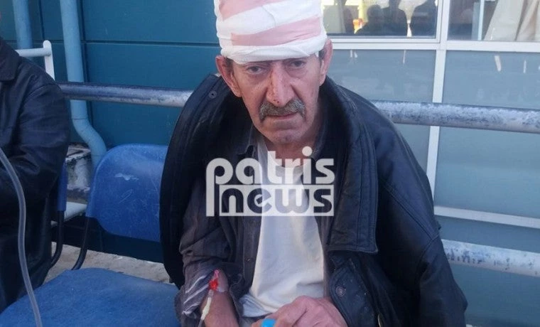 Σοκ στον Πύργο: Θύμα άγριας επίθεσης ο «Ανδρέας ο άνεργος» – Του άνοιξαν το κεφάλι με αξίνα